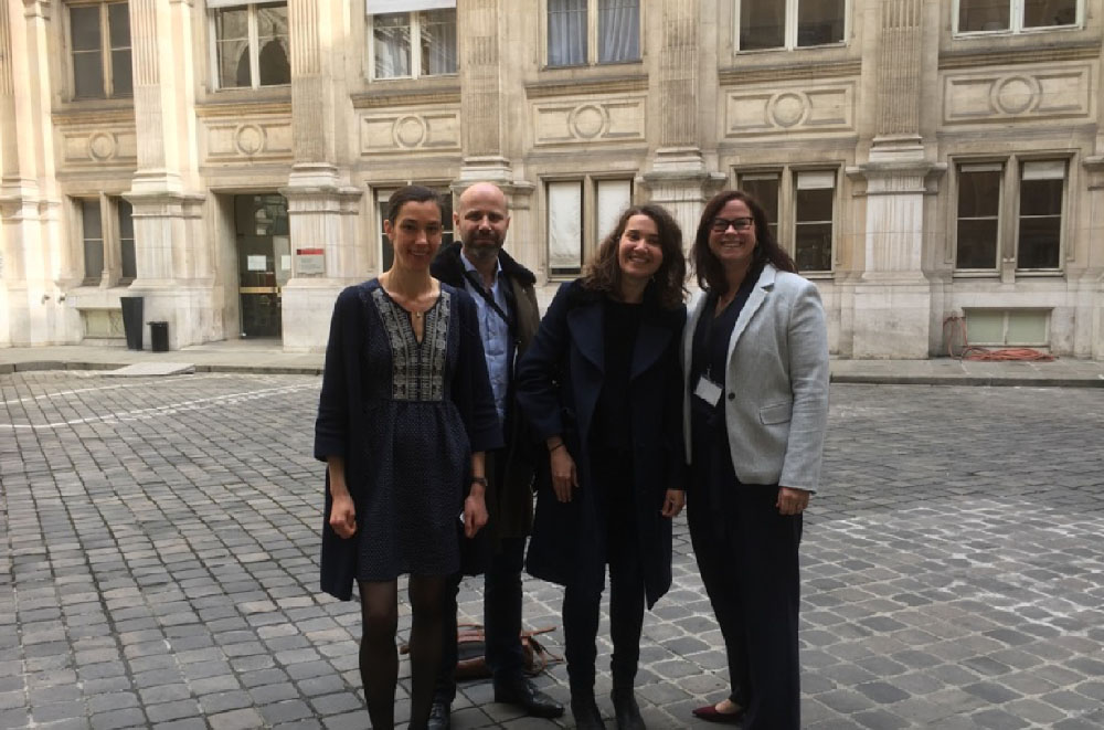 Sustainability project meeting with Paris Deputy Mayor for Transportation